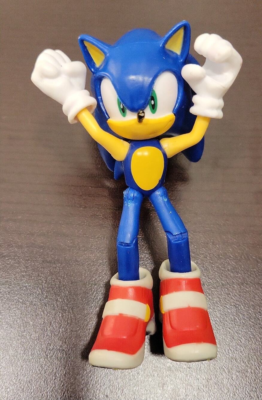 Sonic the Hedgehog Jakks Pacific Action Figure Soap Shoes Grind Shoes Sega